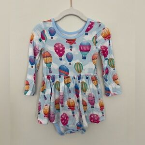 Little Sleepies Balloon Ride Twirl Dress 12-18mo